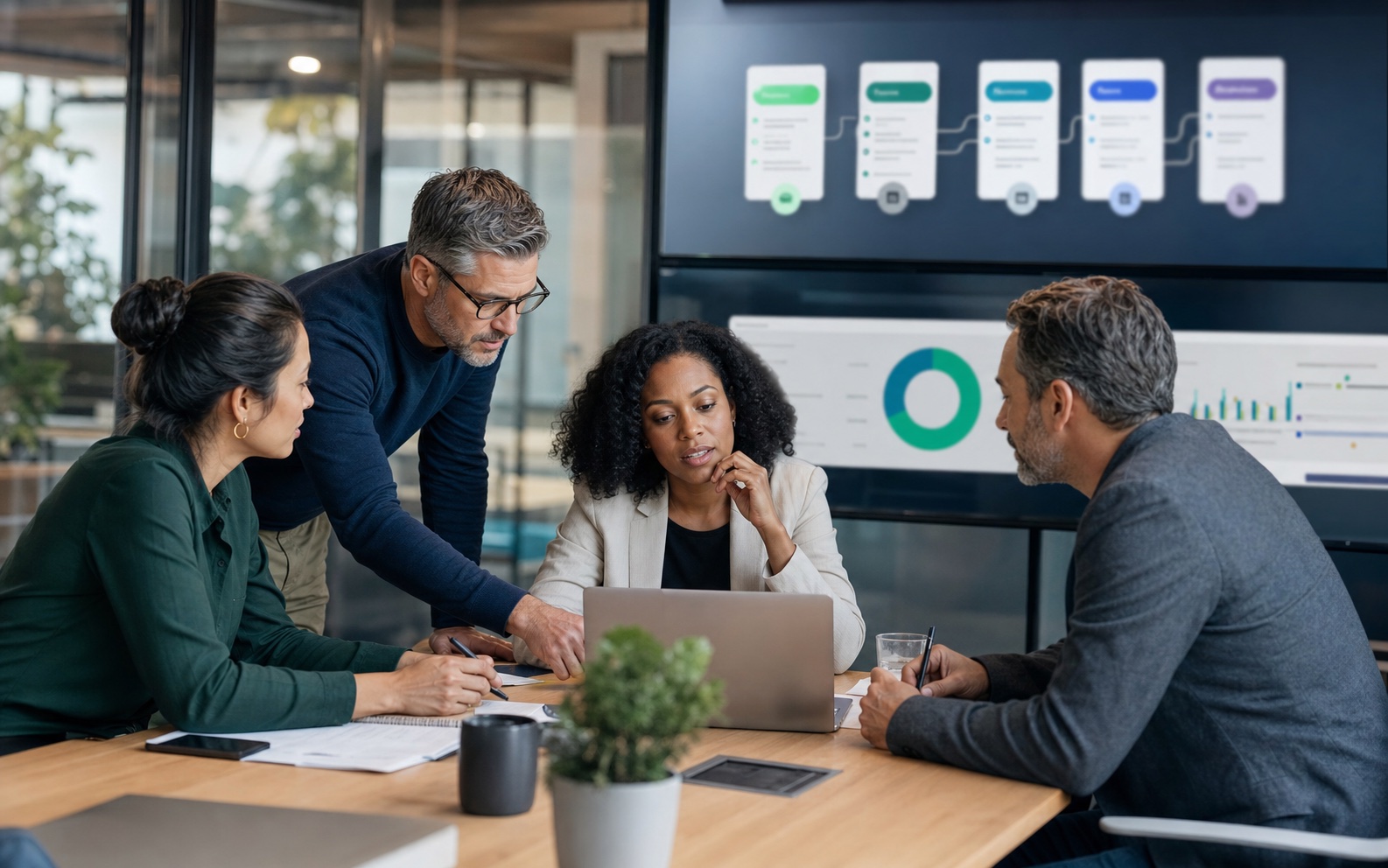 Enterprise teams managing governed AI operations across sales and support workflows